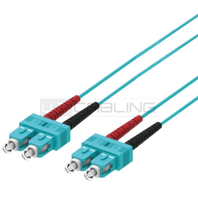 Cavo patch in fibra ottica bretella OM3 50/125 SC-SC WPC-FP3-5SCSC-050
