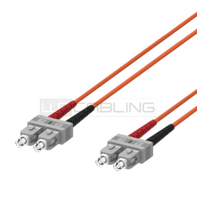 Cavo patch in fibra ottica bretella OM1 62,5/125 SC-SC WPC-FP1-6SCSC-030
